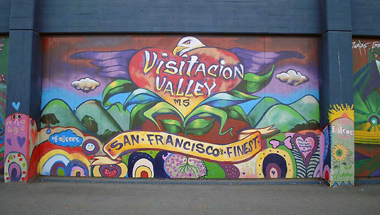 Visitacion Valley Middle School in the San Francisco Unified School District