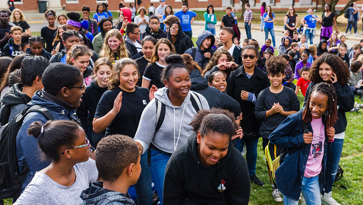 District of Columbia International School students