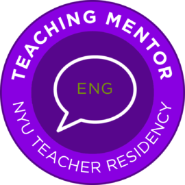English Teacher Mentor Badge
