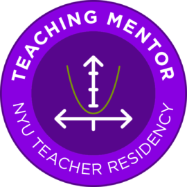 Math Teacher Mentor Badge
